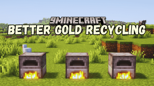 Better Gold Recycling Mod (1.21.1, 1.20.1) – Recycle Gold-based Items Thumbnail