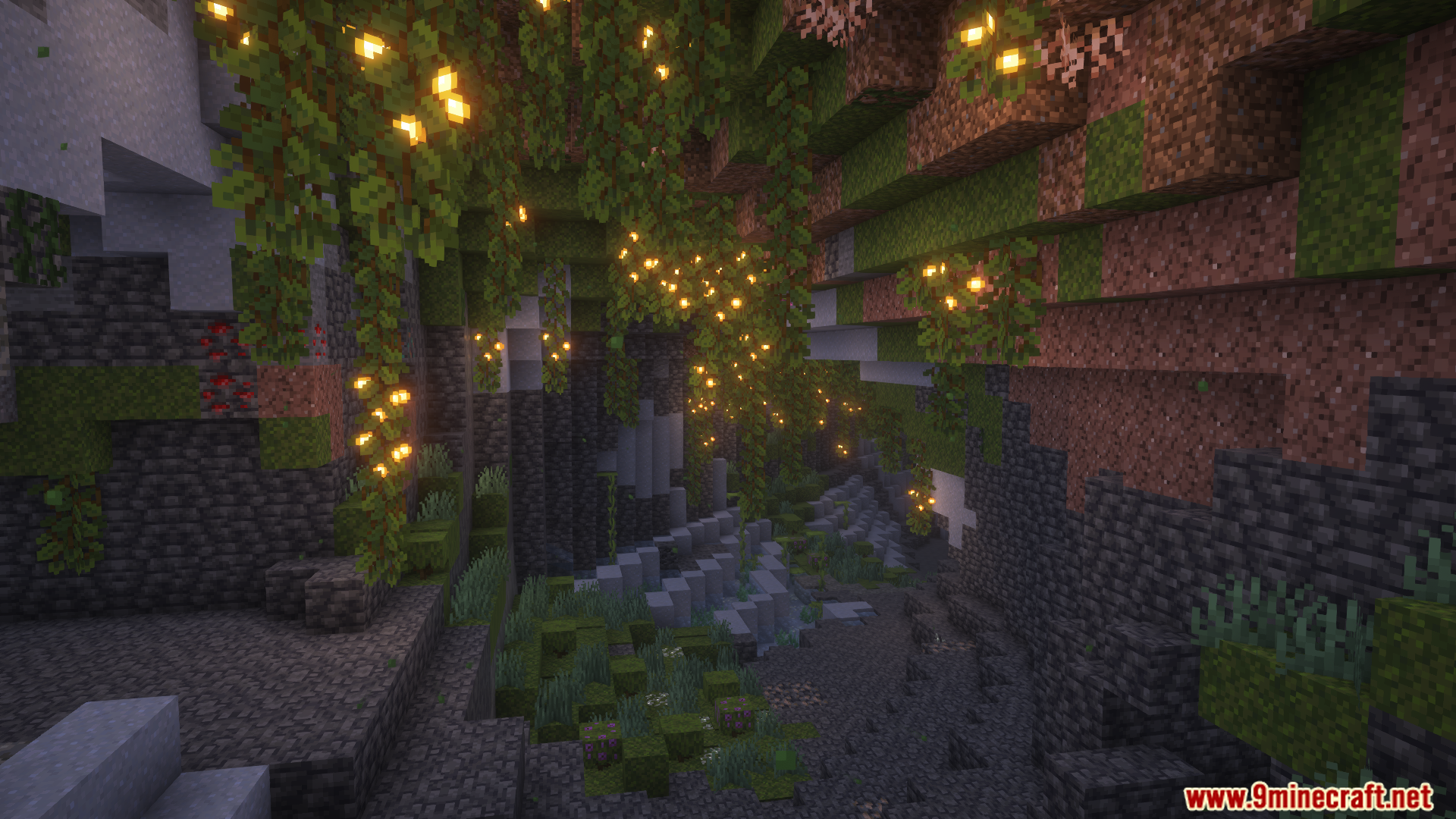 Better Lush Caves Mod (1.21.1, 1.20.1) - Enhance the Beauty of the Lush Cave 9