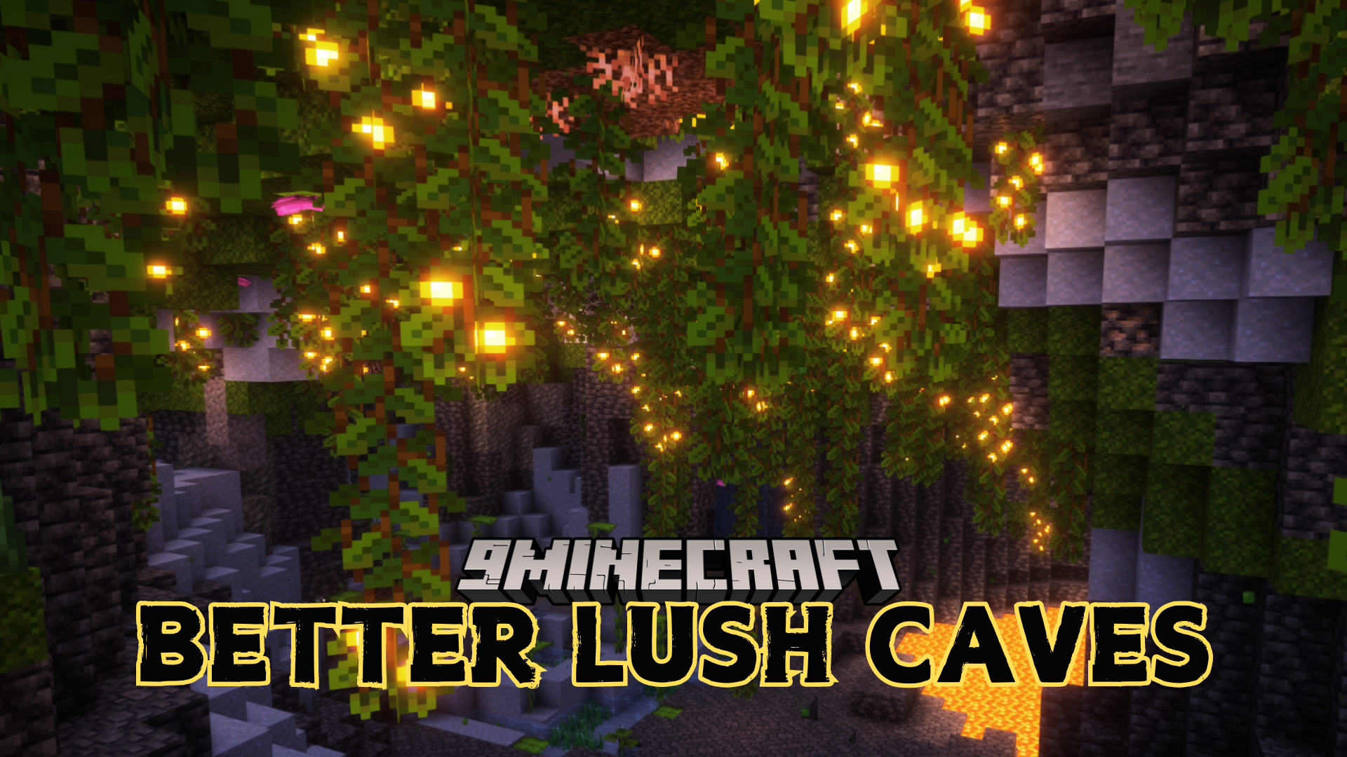 Better Lush Caves Mod (1.21.1, 1.20.1) - Enhance the Beauty of the Lush Cave 1