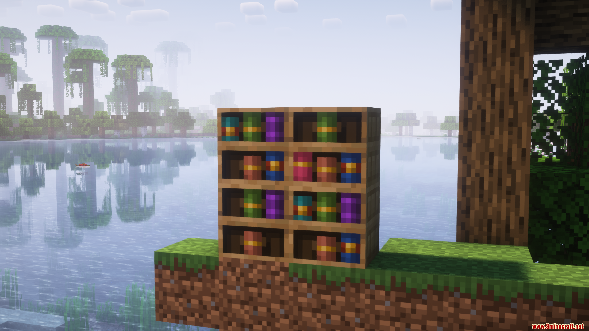 Chiseled Bookshelf Visualizer Mod (1.21.1, 1.20.1) - Visually Display Books 5