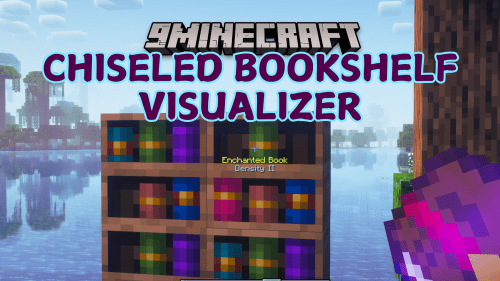 Chiseled Bookshelf Visualizer Mod (1.21.1, 1.20.1) – Visually Display Books Thumbnail