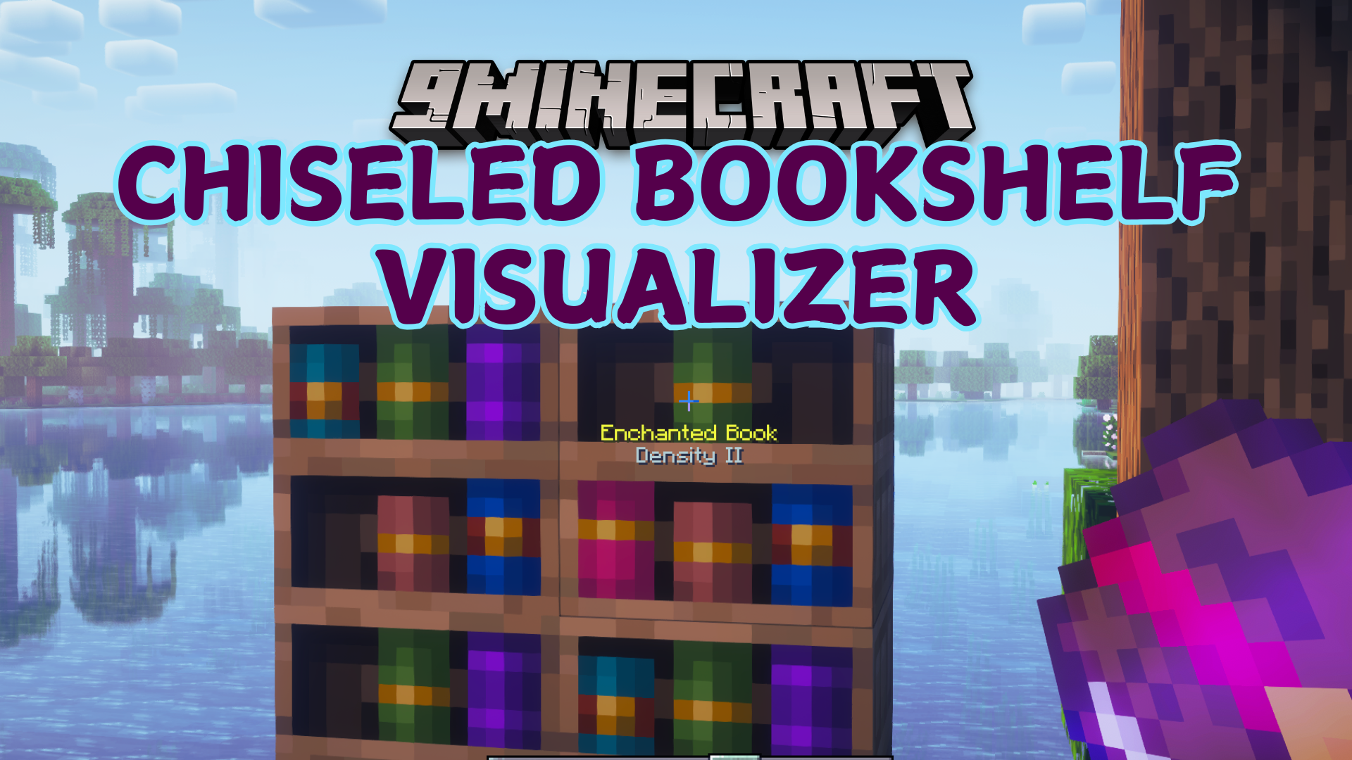 Chiseled Bookshelf Visualizer Mod (1.21.1, 1.20.1) - Visually Display Books 1