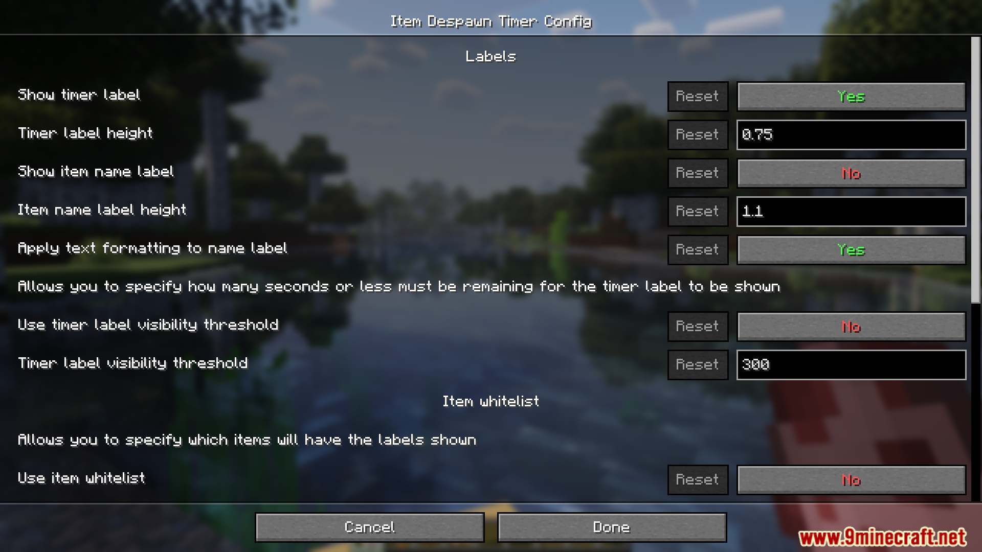 Item Despawn Timer Mod (1.21.1, 1.20.1) - Shows A Timer above Dropped Items 3