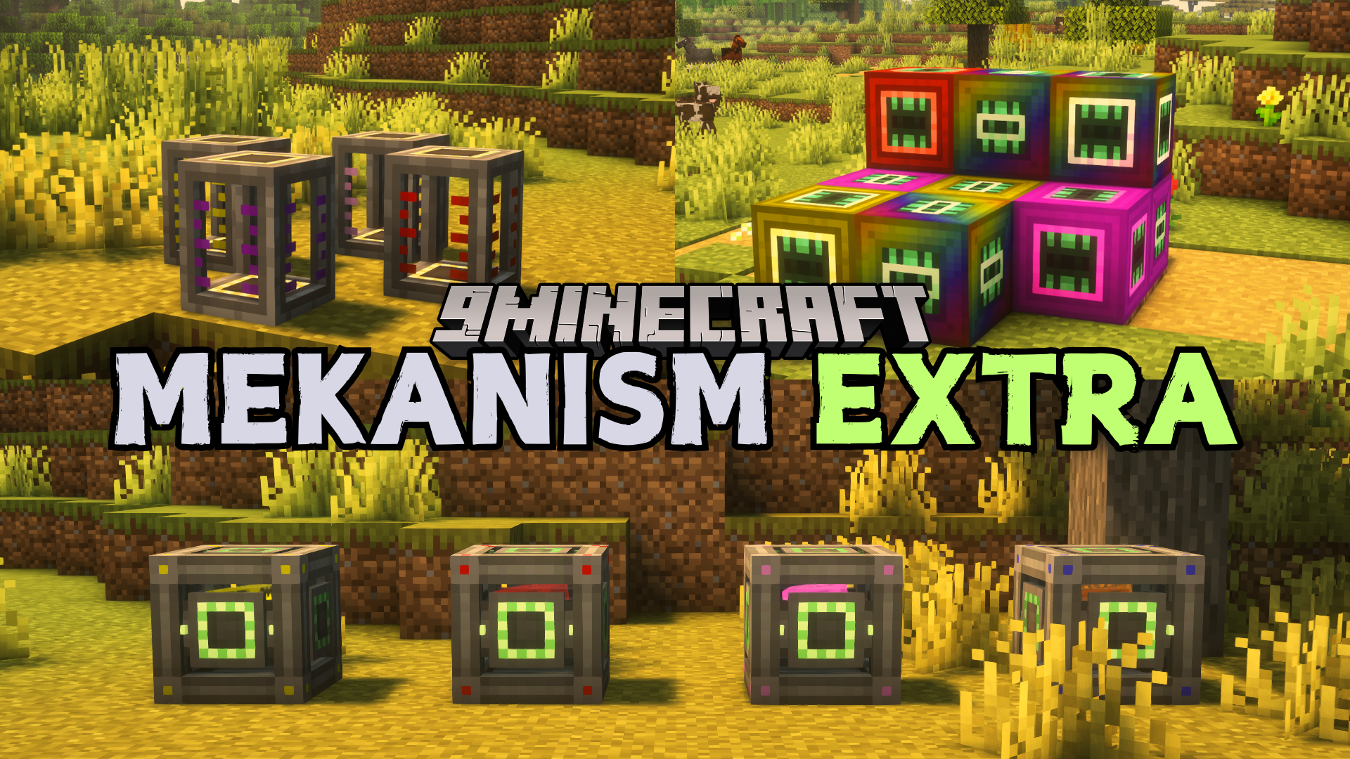 Mekanism Extra Mod (1.21.1, 1.20.1) - Naquadah Reactor, Ores, and More 1