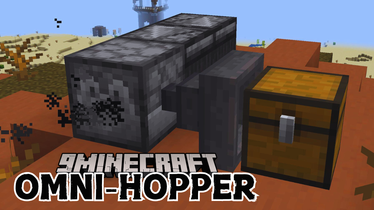 Omni-Hopper Mod (1.21.1, 1.20.1) - Moving items, Transporting fluids, and More 1