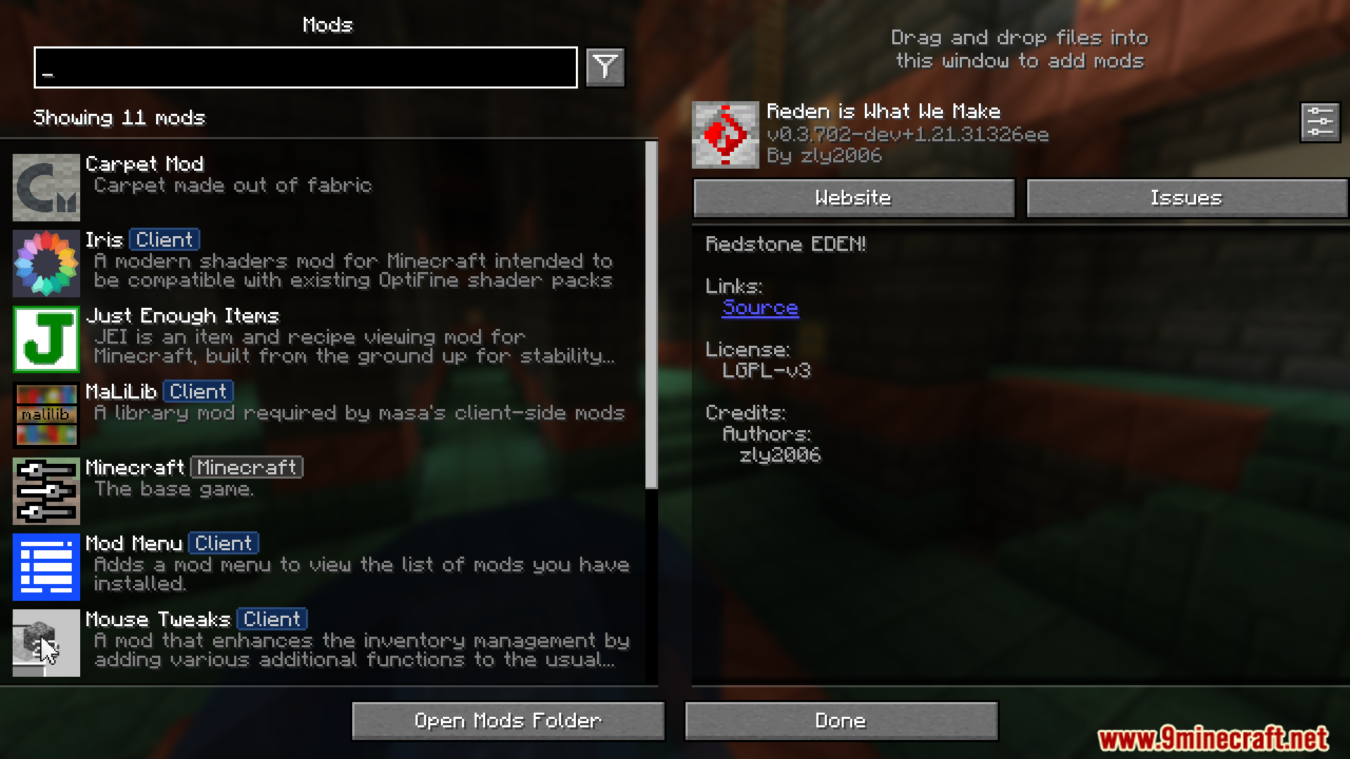 Reden Mod (1.21.1, 1.20.1) - Ctrl+Z to Redo While Building with Redston 2