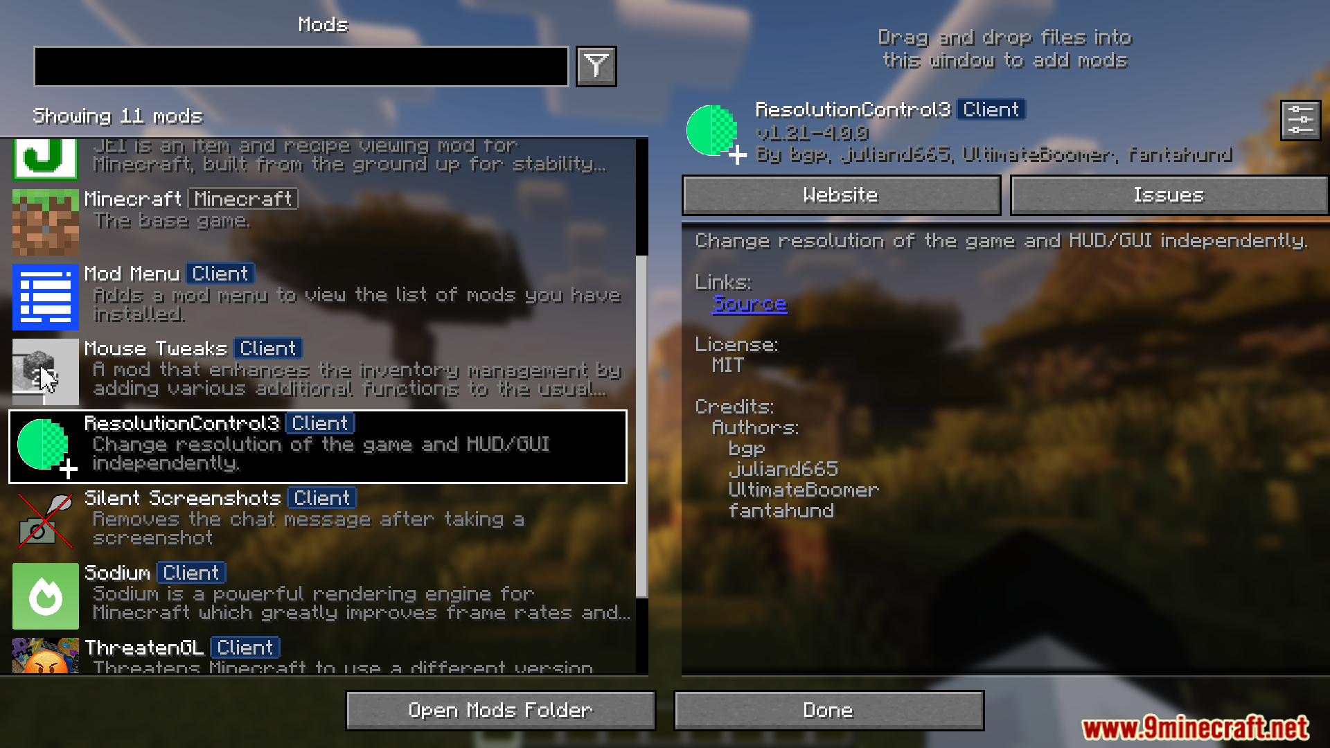 Resolution Control 3 Mod (1.21.1, 1.20.1) - Change In-game Resolution 2