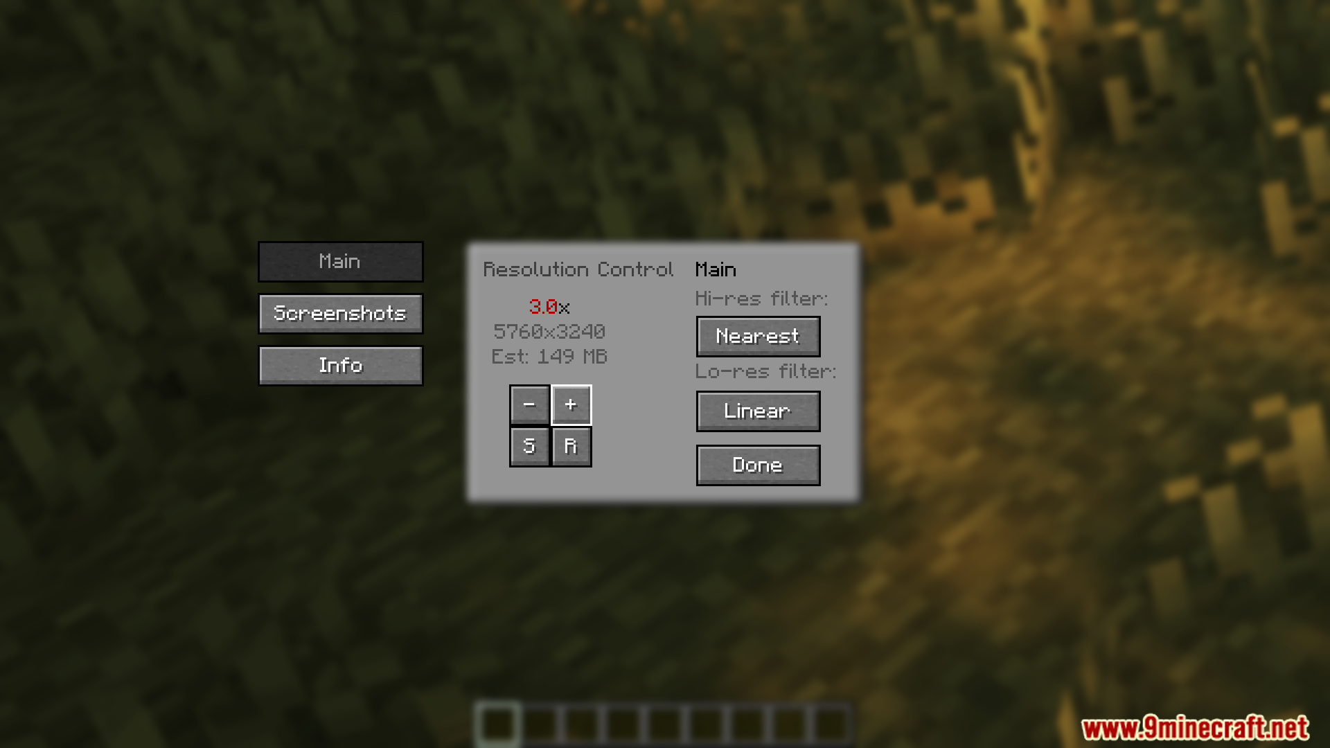 Resolution Control 3 Mod (1.21.1, 1.20.1) - Change In-game Resolution 6