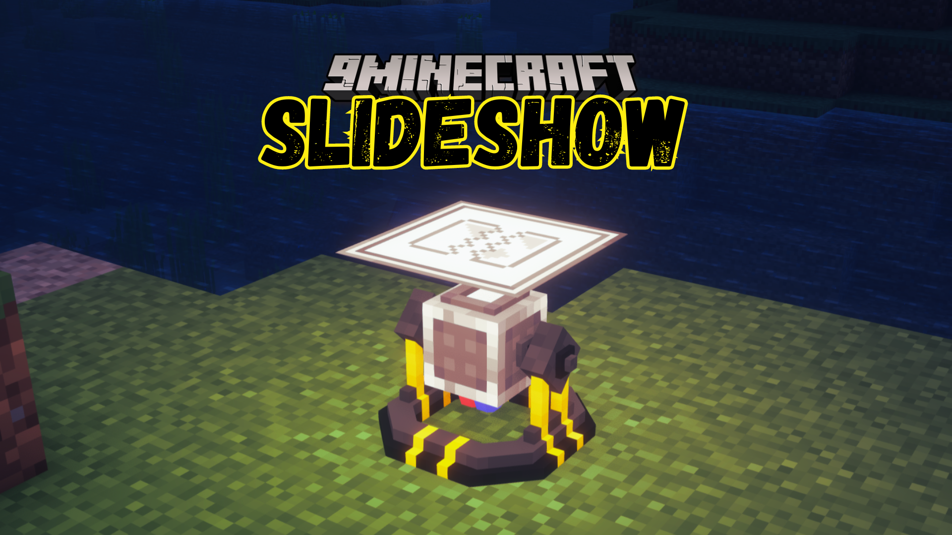 Slideshow Mod (1.21.1, 1.20.1) - Adds a Slideshow Projector Block 1