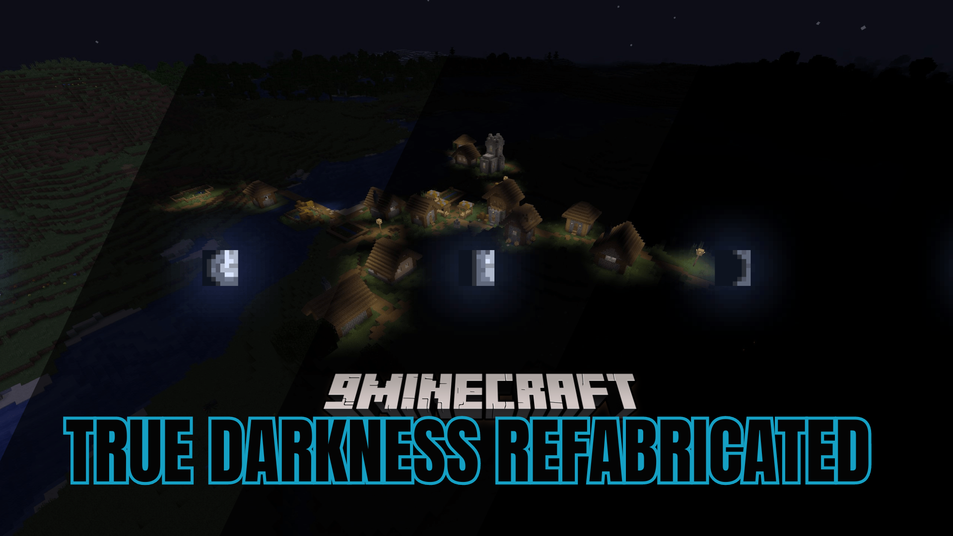 True Darkness Refabricated Mod (1.21.1, 1.20.1) - Moonless Nights 1