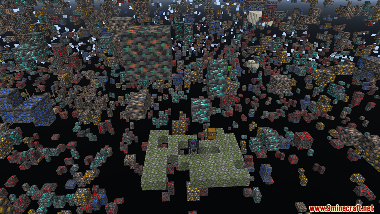 X-Ray World Generation Mod (1.21.1, 1.20.1) - Only Ores Are Shown 11