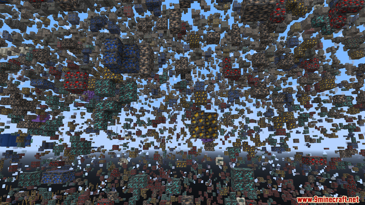 X-Ray World Generation Mod (1.21.1, 1.20.1) - Only Ores Are Shown 3