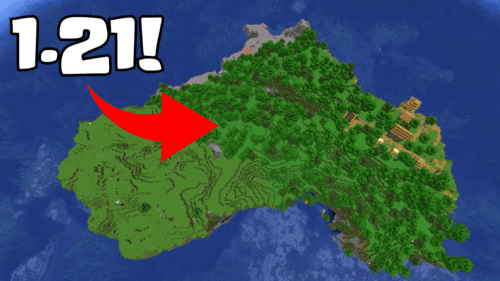 Best Island Seeds In Minecraft For Exploration (1.21.4, 1.21.1) – Java Edition Thumbnail