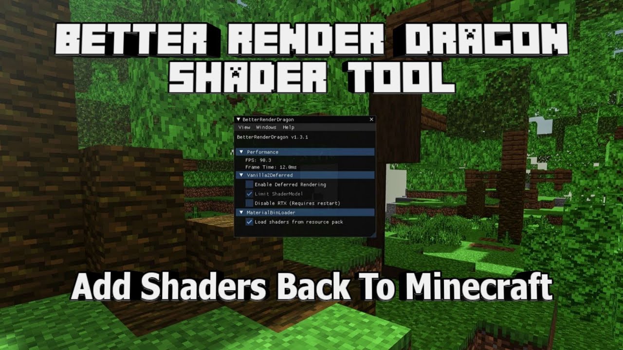 Better RenderDragon Mod - Add Shaders Back To Minecraft 1