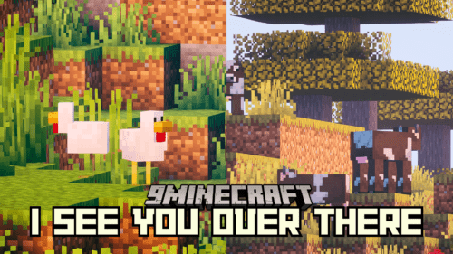 I See You Over There Mod (1.21.3, 1.20.1) – Increases Render Distance Thumbnail