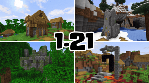 5 New Minecraft Seeds (1.21.4, 1.21.1) – Java Edition Thumbnail