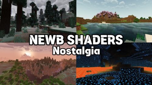 Newb Nostalgia Edition Shader (1.21) – MCPE/Bedrock Thumbnail