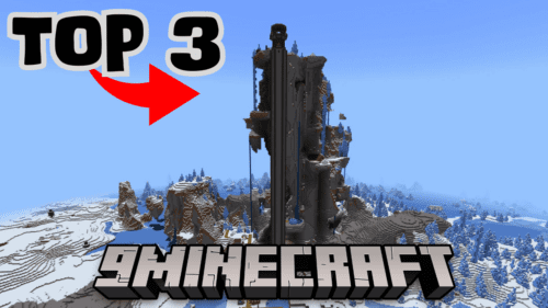 Top 3 Insane New Minecraft Seeds (1.21.1, 1.21) – Java/Bedrock Edition Thumbnail