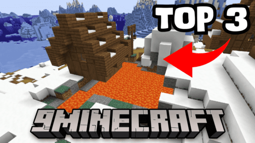 Top 3 Village Seeds For Minecraft (1.21.4, 1.21.1) – Java/Bedrock Edition Thumbnail