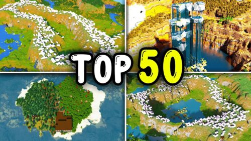 Top 50 Best Seeds For Minecraft (1.21.4, 1.21.1) – Java/Bedrock Edition Thumbnail