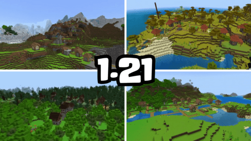 8 Ultimate Village Seeds For Minecraft (1.21.4, 1.21.1) – Bedrock Edition Thumbnail