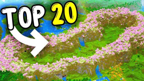 Best Cherry Blossom Seeds For Minecraft (1.21.4, 1.21.1) – Java/Bedrock Edition Thumbnail