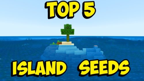 Top 5 Island Seeds For Minecraft (1.21.4, 1.21.1) – Bedrock Edition Thumbnail