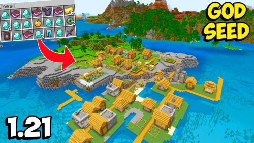 Best New Seeds At Spawn For Minecraft (1.21.5, 1.21.1) – Bedrock Edition Thumbnail