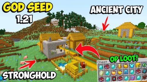 Best Survival Minecraft Seeds Lately (1.21.5, 1.21.1) – Bedrock Edition Thumbnail