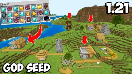 New Awesome Minecraft Seeds So Far (1.21.5, 1.21.1) – Bedrock Edition Thumbnail