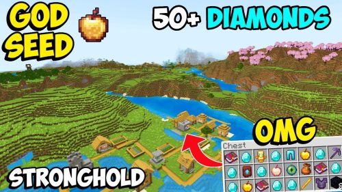 New Minecraft God Seeds (1.21.5, 1.21.1) – Bedrock Edition Thumbnail