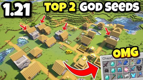 Top 2 New God Seeds For Minecraft (1.21.5, 1.21.1) – Bedrock Edition Thumbnail
