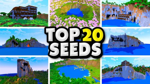 Top 20 Minecraft Seeds To Try In 2025 (1.21.5, 1.21.1) – Java/Bedrock Edition Thumbnail