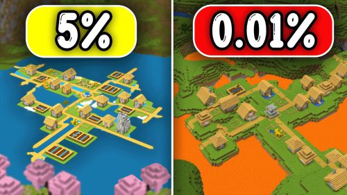 Top 25 Best Village Seeds In Minecraft (1.21.5, 1.21.1) – Java/Bedrock Edition Thumbnail