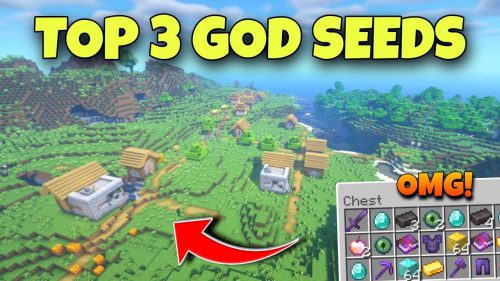 Top 3 New God Seeds For Minecraft (1.21.5, 1.21.1) – Bedrock Edition Thumbnail