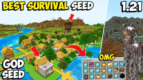 Top 3 New Pale Garden Minecraft Seeds (1.21.5, 1.21.1) – Bedrock Edition Thumbnail