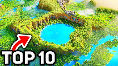 10 New Minecraft Seeds (1.21.5, 1.21.1) – Java/Bedrock Edition Thumbnail
