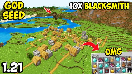 3 New Cool God Seeds For Minecraft (1.21.5, 1.21.1) – Bedrock Edition Thumbnail