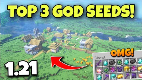 3 New Minecraft God Seeds (1.21.5, 1.21.1) – Bedrock Edition Thumbnail