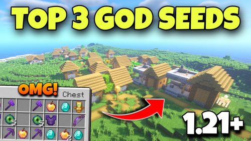 New Cool God Seeds For Minecraft (1.21.5, 1.21.1) – Bedrock Edition Thumbnail