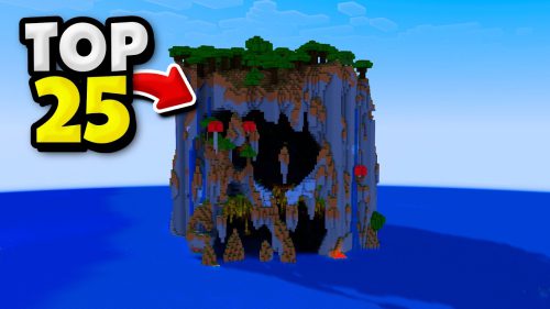 Top 25 Survival Island Seeds For Minecraft (1.21.5, 1.21.1) – Java/Bedrock Edition Thumbnail