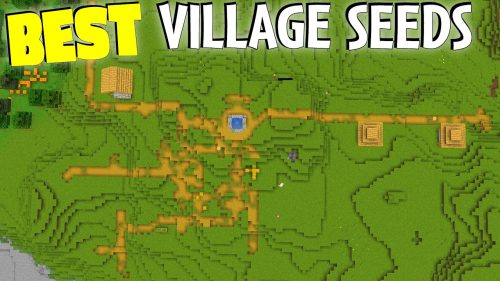 Top 3 Best Update Seeds With Village Spawn For Minecraft (1.21.5, 1.21.1) – Java Edition Thumbnail