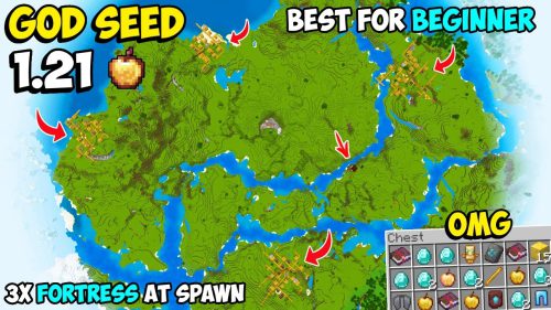 3 New God Seeds In Minecraft For Beginners (1.21.5, 1.21.1) – Bedrock Edition Thumbnail