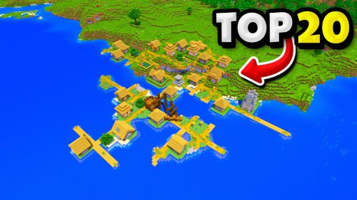 Top 20 New Village Seeds For Minecraft (1.21.6, 1.21.1) – Java/Bedrock Edition Thumbnail