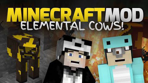 Elemental Cows Mod 1.7.10 Thumbnail