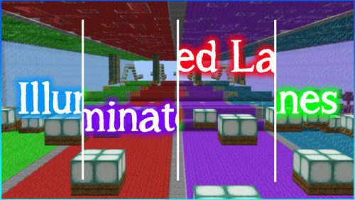 Illuminated Lanes Map Thumbnail