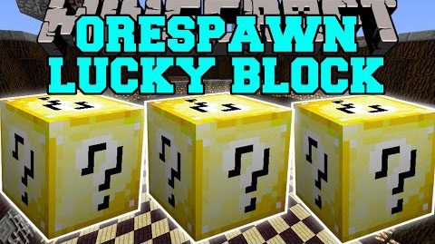 Lucky Block Orespawn Mod 1.7.10 Thumbnail