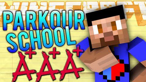 Parkour School Map 1.12.2, 1.11.2 for Minecraft Thumbnail