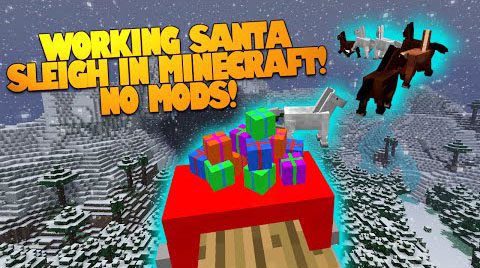 Santa Sleigh Map Thumbnail